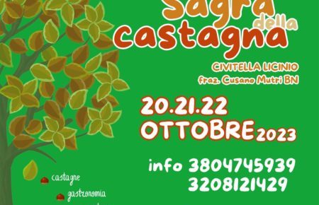 Cusano Mutri, al via la macchina organizzativa per la 37° Sagra della Castagna targata Pro Loco "Civitella Licinio" 7 locandina civitella