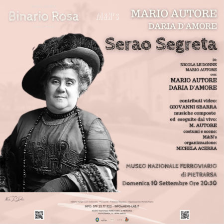 serao segreta 10 09 2023 manifesto 1