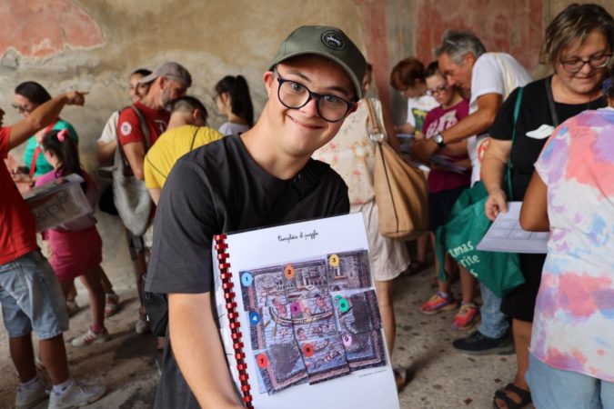 visita a Pompei Tulipano con Pianeta Down odv 2