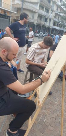 Palma Campania, Progetto “Palma Estemporanea”: incontro con l’artista napoletano Mario Borrelli 4 385400173 1090392385674637 4103890332771299446 n