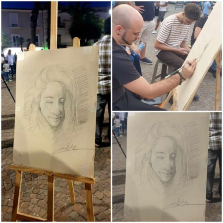 Palma Campania, Progetto “Palma Estemporanea”: incontro con l’artista napoletano Mario Borrelli 9 385400178 290125920502646 7918828109564743629 n
