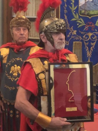 Ercolano, all'Osservatorio Vesuviano celebrato Plinio Il Vecchio primo soccorritore di Stato 3 Cerimonia Plinio il Vecchio Osservatorio Vesuviano 02