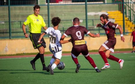 CALCIO DILETTANTI - Ercolanese-Nola 0-0: solo un punto per i bruniani 4 Ercolanese Nola 1