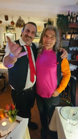 Fernando Mangone con Carmine Scaglione