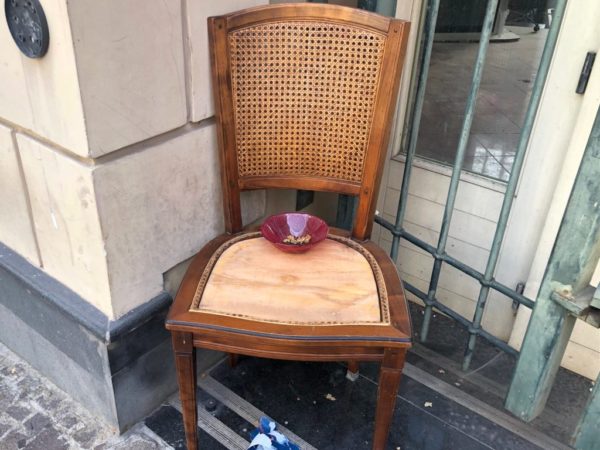 Napoli funicolare di Chiaia nuova protesta2