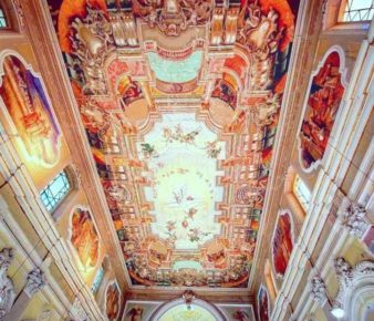 Marigliano, dipinti soffitto Chiesa di San Vito. Lo storico Giovanni Villano: "Dicevano che non valevano niente, ora ne parlano in un convegno. E' incredibile" 6 dipintisanvito