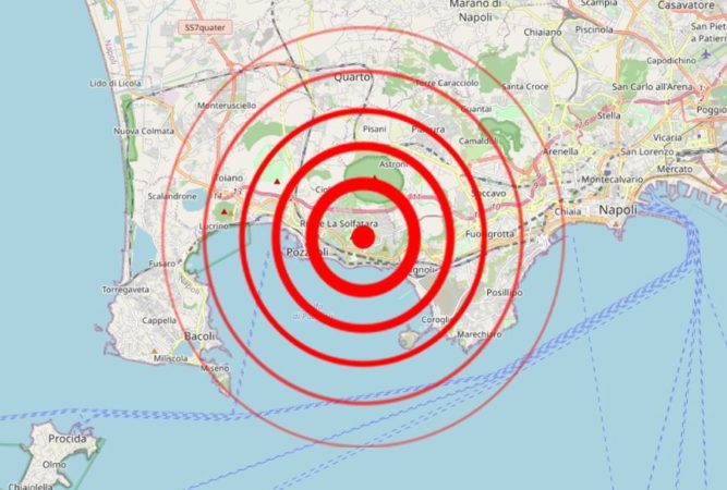 napoli terremoto sciame sismico campi flegrei 26 settembre