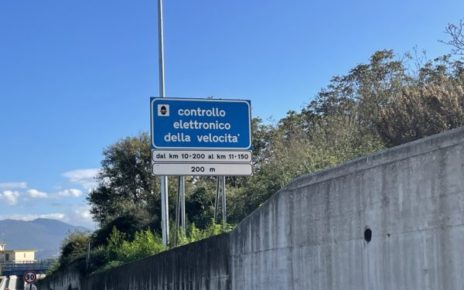 Somma Vesuviana, da questa notte entrerà in funzione il sistema di rilevamento di velocità media sulla superstrada 268 5 003mod
