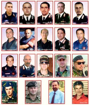 2. Ventenale Italiani Caduti a Nassiriya 12.11.2003 2023 Fonte Internet