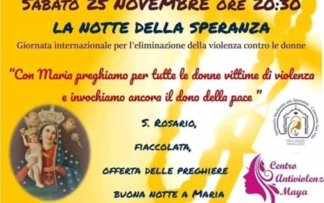 Marigliano, Giornata Internazionale contro la violenza sulle donne: Il Santuario della Speranza in marcia con i fedeli per dire basta alla lunga scia di sangue 5 370202294 360225873077186 2450597208852837168 n