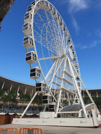 Nola, si accendono le luci su “Christmas Dreams”: pista di pattinaggio, spettacoli a tema e la grande Ruota Panoramica illuminano il Natale al Vulcano Buono 7 398282549 1378488579456295 6721034246952899138 n