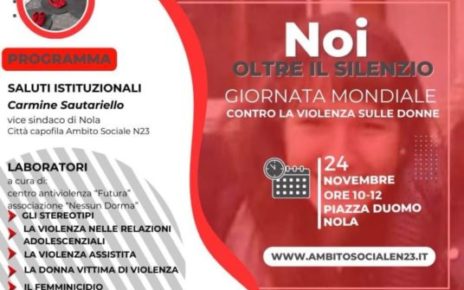 “Noi oltre il silenzio”, a Nola laboratori tematici in occasione della giornata mondiale contro la violenza sulle donne 5 43ce9a47 3b0c 4b8e b5ce 41248ab772ec