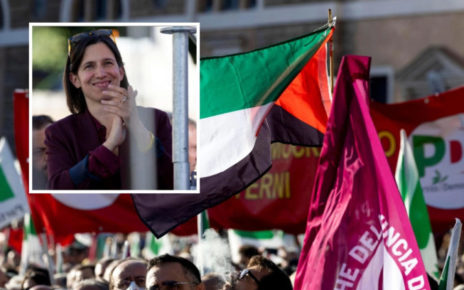 Roma, il PD scende in piazza. Elly Schlein: "Siamo in piazza per la giustizia sociale, la pace e contro la precarietà" 3 elly schlein alla manifestazione del pd a roma