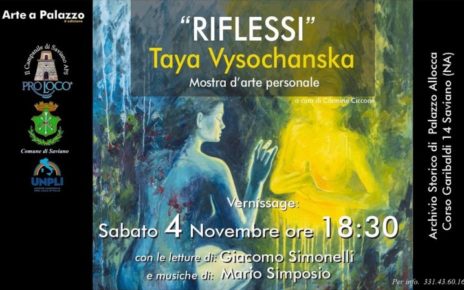 Saviano, “Riflessi”: Mostra d’arte personale di Taya Vysochanska 5 locandina tayamod