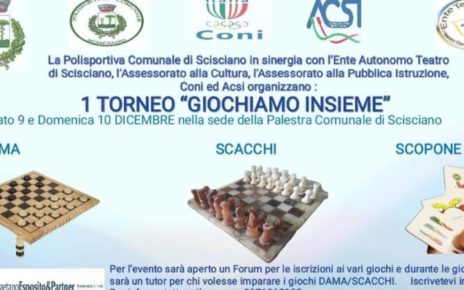 Scisciano, al via il Primo Torneo “Giochiamo Insieme”: dama, scacchi e scopone per allenare le attitudini intellettive 3 scacco1