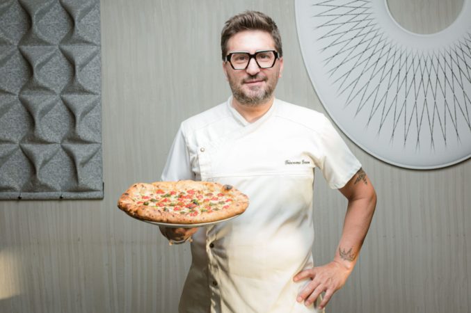 Giacomo Garau patron di Olio Basilico a Calvi Risorta