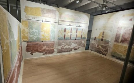 Terzigno, Museo Archeologico: Inaugurato il nuovo spazio espositivo con gli affreschi dell'Ambiente 41 - Villa 6 4 Il nuovo allestimento Ambiente 41 della Villa 6