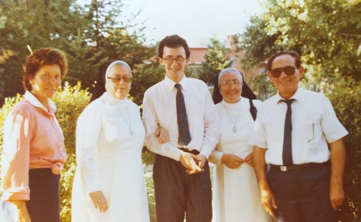 San Leucio del Sannio, una borsa di studio in memoria dell’ingegner Giovanni Iannace 2 Lingegnere Iannace nel giorno della laurea del figlio Carlo