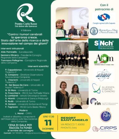 Locandina Premio Carla Russo