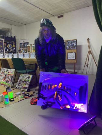 Salerno, il Maestro Fernando Alfonso Mangone dona le sue opere per la serata di beneficenza a favore della mensa dei poveri di San Francesco 4 Mangone 2 1