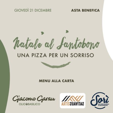 Una pizza per un sorriso Giacomo Garau