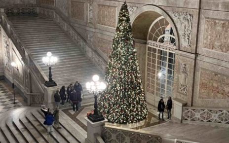 Napoli, un dicembre straordinario a Palazzo Reale 6 albero