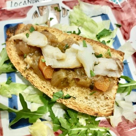 bruschetta genovese di mare