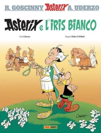 copertina Asterix e liris bianco