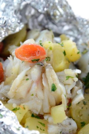 zuppa di baccala con patate 2