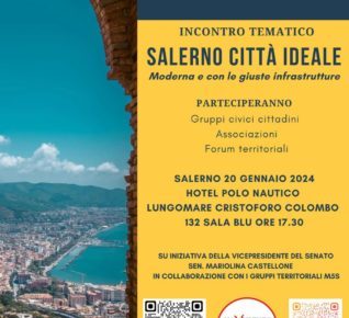 Campania, Villani (M5S): “A Salerno fa tappa il Cantiere delle Idee con la Vicepresidente del Senato Castellone” 4 Cantiere delle Idee 1