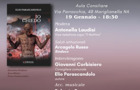 Mariglianella, al via la presentazione del libro "Io Chiedo" di Elio Parascandolo 4 Io chiedo locandina