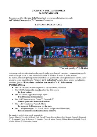 Locandina Giornata Memoria 2024