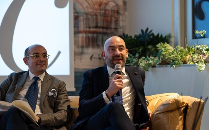 Matteo Bassetti a dx con Nicola Ruocco a