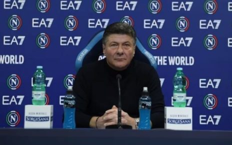 Walter Mazzarri in conferenza fonte SkySport