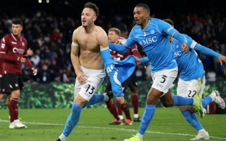 Napoli-Salernitana 2-1, Rrahmani al 96' fa respirare gli azzurri 2 napolivie