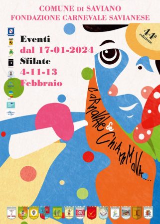 1 Locandina Carnevale Savianese 2024