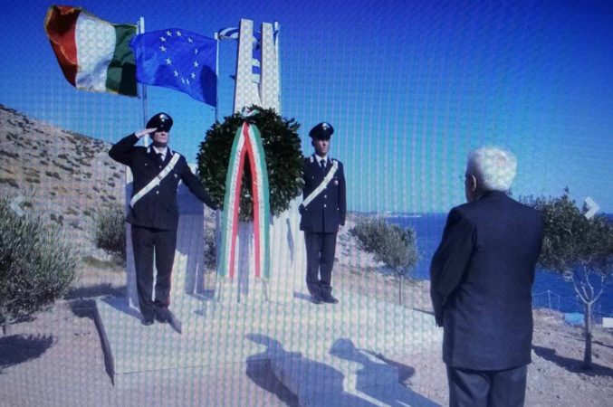 Capo Sounion, la cerimonia di commemorazione: 80 anni fa la tragedia dell’Oria 6 422102874 1101061801208819 7715827365112730504 n