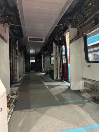 EAV treni stadle in costruzione 3