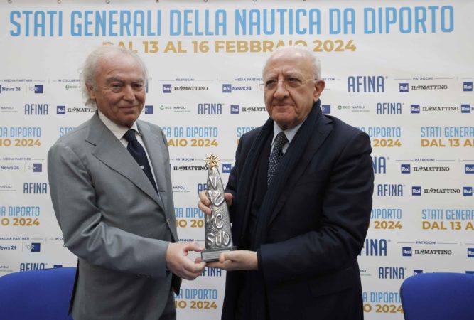 Gennaro Amato e Vincenzo De Luca premio REN2121