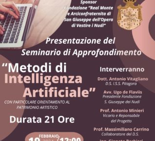 Pozzuoli, Intelligenza artificiale: studenti del Pitagora imparano tecniche di tutela del patrimonio storico e artistico 3 JPG LOCANDINA