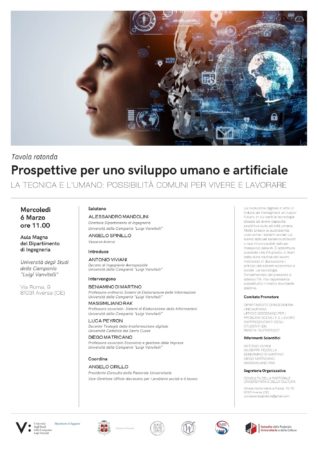 Locandina Tavola rotonda IA 6.03.2024