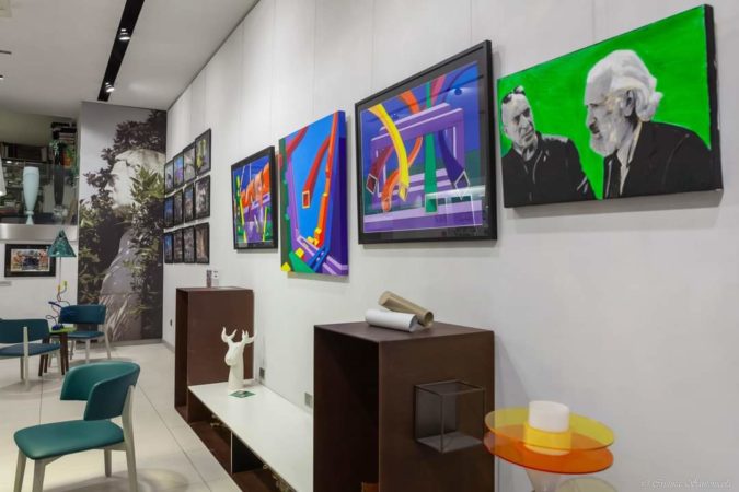 Cava dè Tirreni, chiusura trionfale della Mostra collettiva d'arte contemporanea "Art Progressive" 3 Perotti1