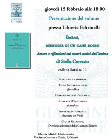 Presentazione Stella Cervasio Feltrinelli di Napoli