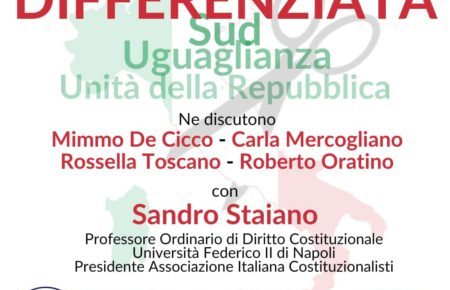 Rinascita LAutonomia differenziata aumentera le diseguaglianze tra nord e sud LOCANDINA