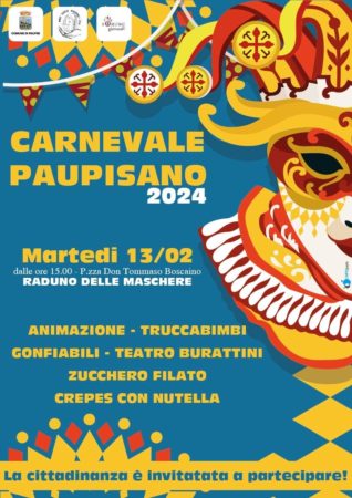 locandina carnevale paupisi