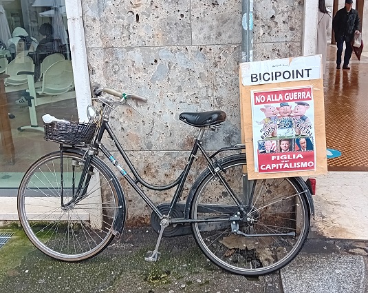 Napoli-Piacenza, Visita di affetti e di storia farnesiana 7 7. No alla Guerra Piacenza 29.2.2024