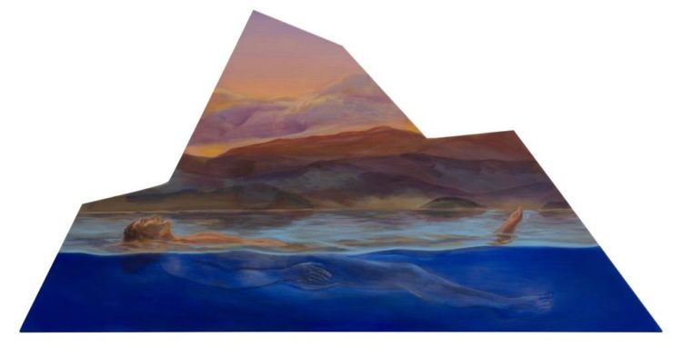 Andreas Steinbrecher Ararat V Acryl auf Leinen
