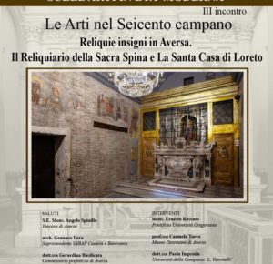 Aversa, Convegno in Cattedrale: "Le arti nel Seicento campano" 6 Convegno Seicento BC locandina