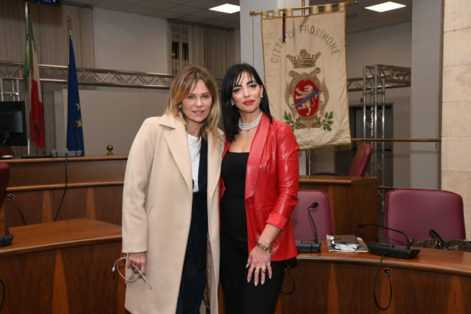 HOARA BORSELLI CON ROBERTA PROIETTI 1