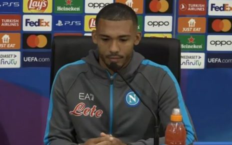 Napoli, razzismo. Juan Jesus: "Il razzismo è una situazione che viviamo da tanto tempo, le leggi non vengono rispettate" 7 Juan Jesus conferenza stampa Napoli Milan Champions League